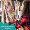 3 Pack Kids Paint by Numbers Kit, Pre-Drawn Canvas Painting, Includes 8x10 inch Framed Canvas with 18 Acrylic Paints, 5 Brushes, Perfect Creative Gifts & Arts and Crafts for Kids